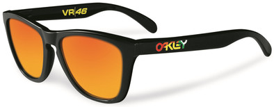 Oakley Frogskin Polished Black/Fire Iridium is nooit meer leverbaar