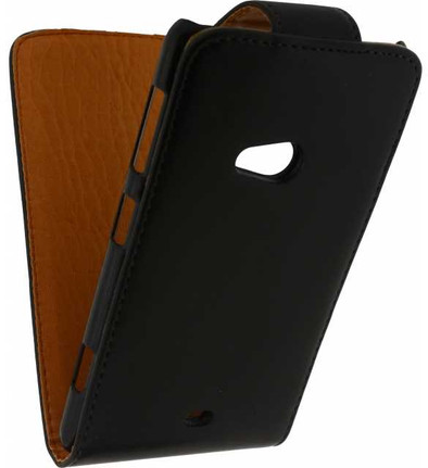 Xccess Leather Flip Case Nokia Lumia 625 Zwart is nooit meer leverbaar