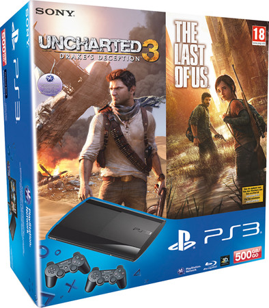 PlayStation 3 + DualShock 3 + The Last of Us + Uncharted is nooit meer leverbaar