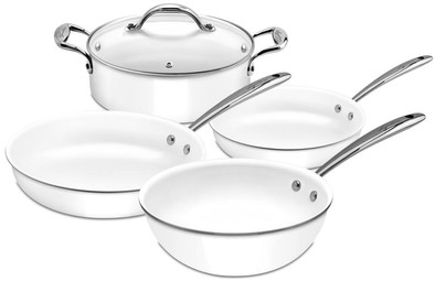 Lagostina Accademia Bianca Pannenset 4-delig is nooit meer leverbaar