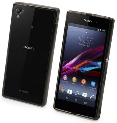 Muvit Minigel Case Sony Xperia Z1 Zwart is nooit meer leverbaar