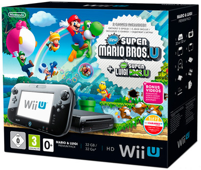 Nintendo Wii U Premium Pack + Mario &amp; Luigi is nooit meer leverbaar