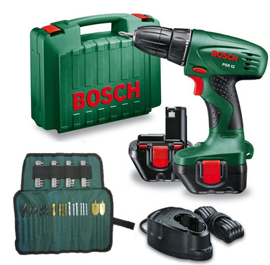 Bosch PSR 12 Combi set is nooit meer leverbaar