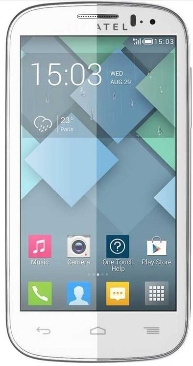 Alcatel OT-POP C5 Dual Sim Wit is nooit meer leverbaar