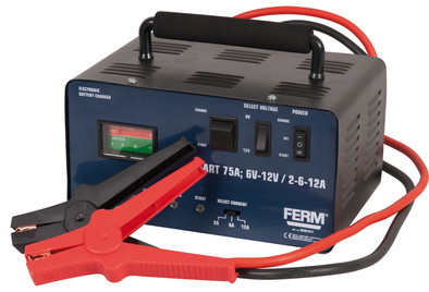 Ferm BCM1017 Acculader is nooit meer leverbaar