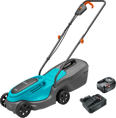Gardena PowerMax 30/18V P4A Solo + Bosch Starterset 18V 4,0 Ah is nooit meer leverbaar