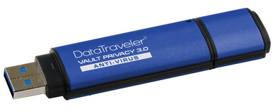 Kingston DataTraveler Vault Privacy 3.0 Anti-Virus 16 GB is nooit meer leverbaar