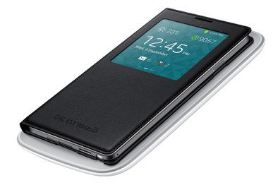 Samsung Galaxy Note 3 S View Cover Wireless Zwart is nooit meer leverbaar