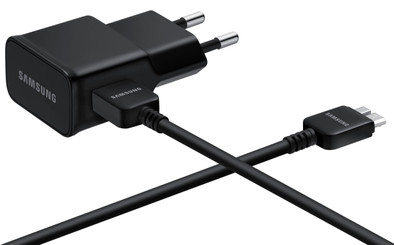Samsung Galaxy Note 3 AC Charger Black is nooit meer leverbaar
