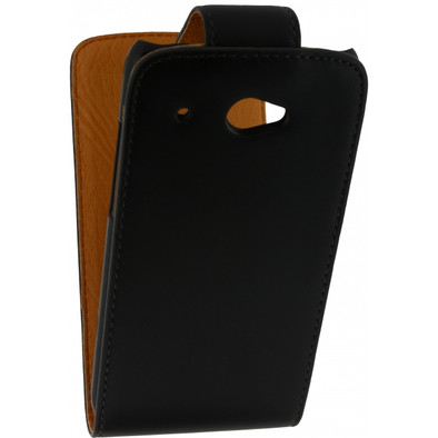 Xccess Leather Flip Case HTC Desire 601 Zwart is nooit meer leverbaar