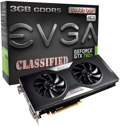 EVGA GeForce GTX 780 Ti Dual Classified ACX Cooler is nooit meer leverbaar