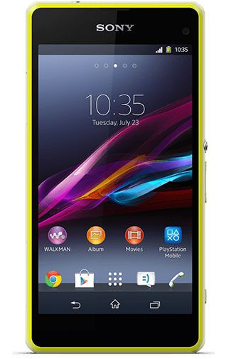 Sony Xperia Z1 Compact Lime is nooit meer leverbaar