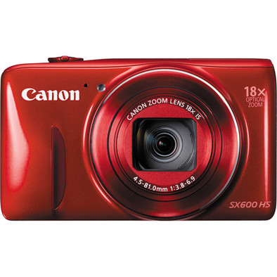 Canon Powershot SX600 HS Rood is nooit meer leverbaar