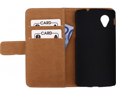 Mobilize Wallet Book Case LG Nexus 5 White is nooit meer leverbaar