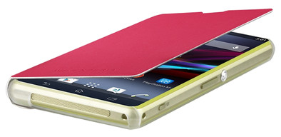 Roxfit Flip Book Case Sony Xperia Z1 Compact Pink is nooit meer leverbaar