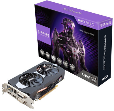 Sapphire R9 270 Dual-X 2GB GDDR5 OC Boost is nooit meer leverbaar