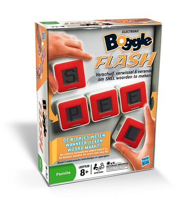 Boggle Flash is nooit meer leverbaar