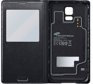 Samsung Galaxy S5 S View Cover Wireless Charging Black is nooit meer leverbaar
