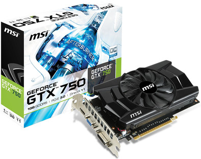 MSI GeForce GTX 750 is nooit meer leverbaar