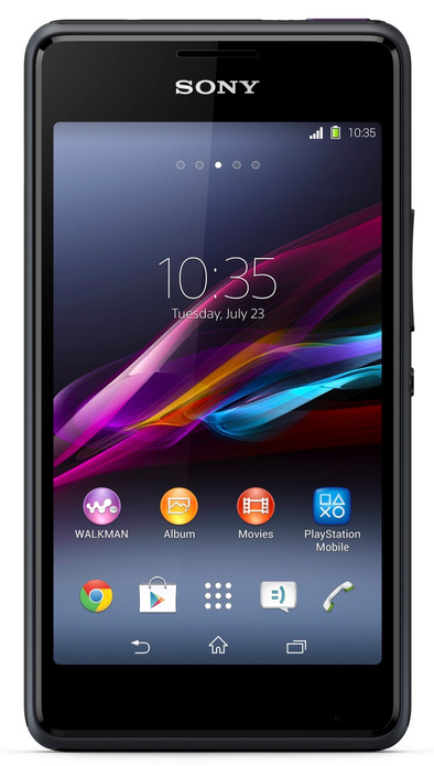 Sony Xperia E1 Zwart is nooit meer leverbaar