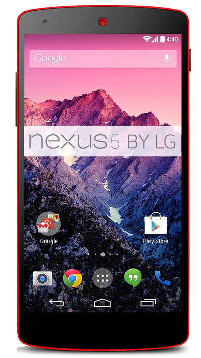 LG Nexus 5 Rood is nooit meer leverbaar