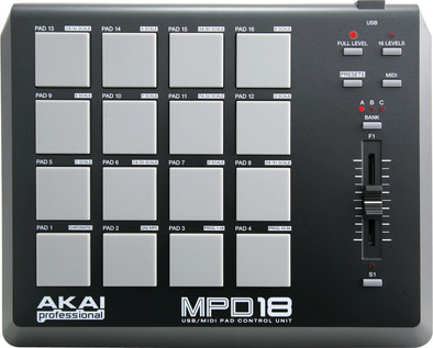 Akai MPD18 is nooit meer leverbaar