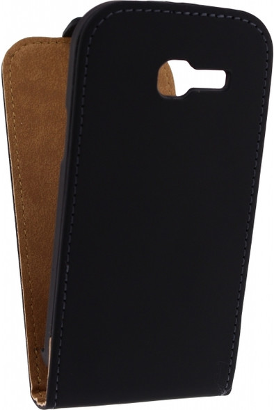 Mobilize Ultra Slim Flip Case Samsung Galaxy Trend Lite 2 Zwart is nooit meer leverbaar