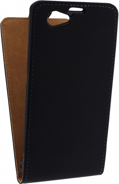 Mobilize Ultra Slim Flip Case Sony Xperia Z1 Compact Black is nooit meer leverbaar