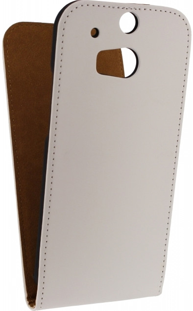Mobilize Ultra Slim Flip Case HTC One M8 White is nooit meer leverbaar