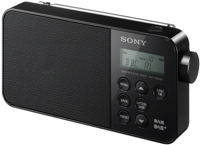 Sony XDR-S40DBP Zwart is nooit meer leverbaar