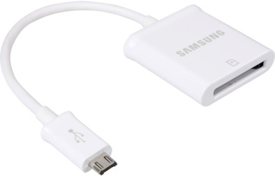 Samsung SD Card Reader White is nooit meer leverbaar