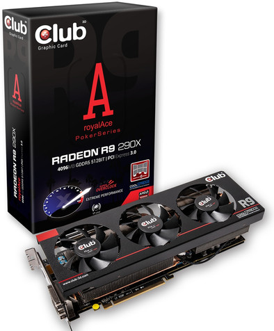 Club 3D Radeon R9 290X royalAce is nooit meer leverbaar