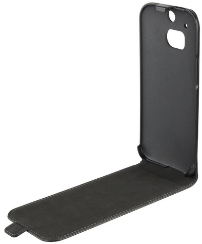Xqisit Flipcover HTC One M8 Black is nooit meer leverbaar
