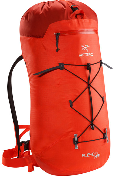 Arc'teryx Alpha FL 45 Cayenne is nooit meer leverbaar