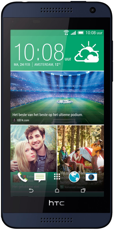 HTC Desire 610 Blauw is nooit meer leverbaar
