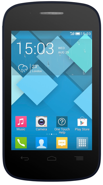 Alcatel One Touch Pop C1 Duo Zwart is nooit meer leverbaar
