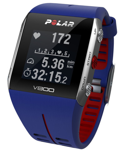 Polar V800 Blue/Red is nooit meer leverbaar