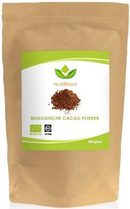 Nutriboost Biologische Cacao Poeder is nooit meer leverbaar