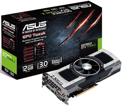 Asus GTX Titan Z-12GD5 is nooit meer leverbaar