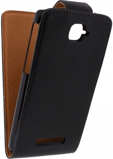 Xccess Leather Flip Case Alcatel One Touch Pop C7 Zwart is nooit meer leverbaar
