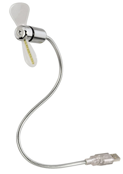 Hama USB-ventilator met thermometer is nooit meer leverbaar