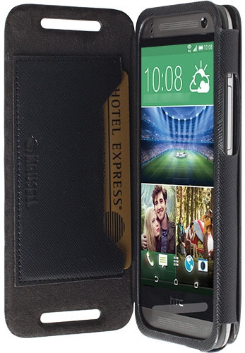 Krusell Malmo FlipCase HTC One Mini 2 Black is nooit meer leverbaar