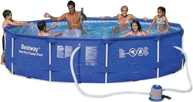 Bestway Zwembad Frame 366 x 76 Incl. Pomp is nooit meer leverbaar