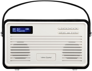 View Quest Retro DAB+ radio Zwart is nooit meer leverbaar