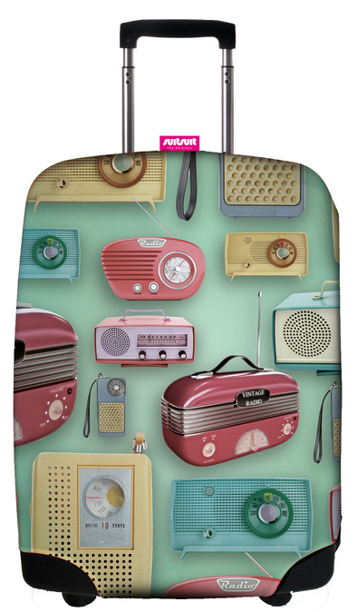 SUITSUIT Suitcase Cover Transistor Radio is nooit meer leverbaar