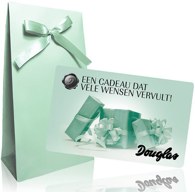 Douglas cadeaukaart is nooit meer leverbaar