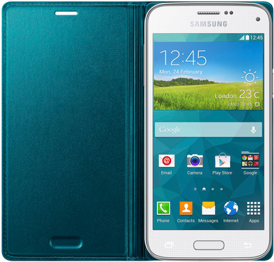 Samsung Galaxy S5 Mini Flip Cover Green is nooit meer leverbaar