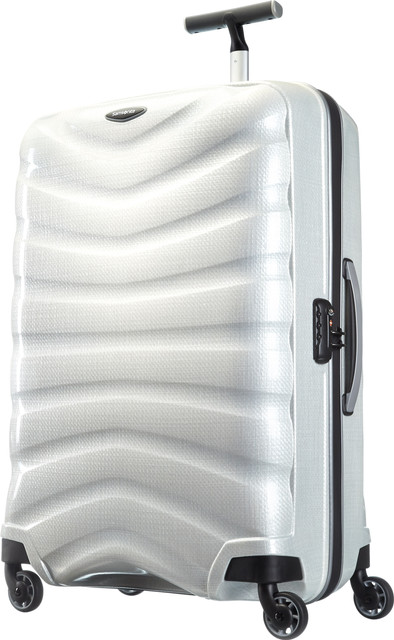 Samsonite FireLite Spinner 75cm Off White is nooit meer leverbaar