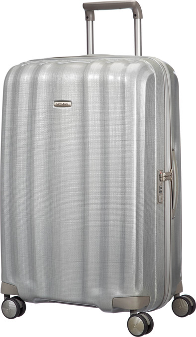 Samsonite Lite-Cube Spinner 76 cm Silver is nooit meer leverbaar