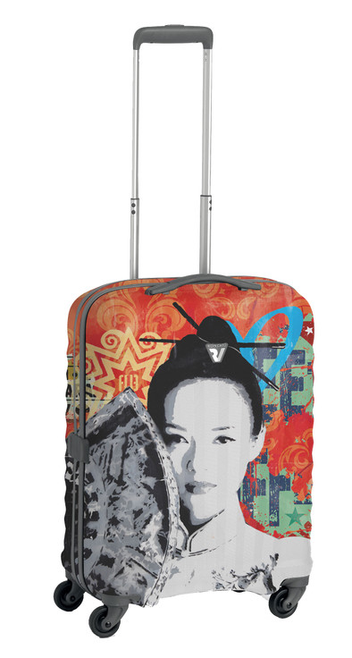 Roncato Uno Zip Art Trolley Cabina 4R  Geisha is nooit meer leverbaar